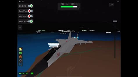 Roblox Airplane Simulator Flying With Event Plane Youtube