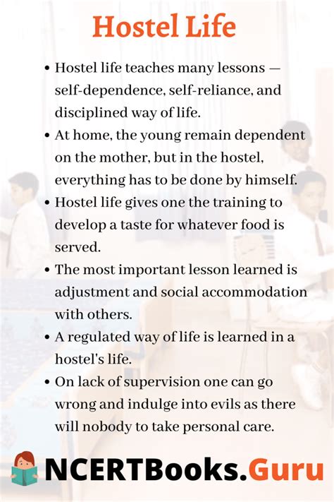 Essay on Life in a Hostel for Students & Children | 500+ Words Essay