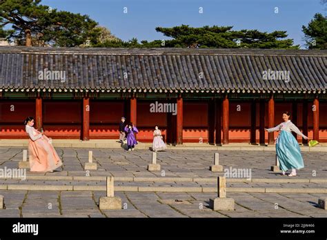 South Korea Seoul Jongno Gu District Changdeokgung Palace Or Palace