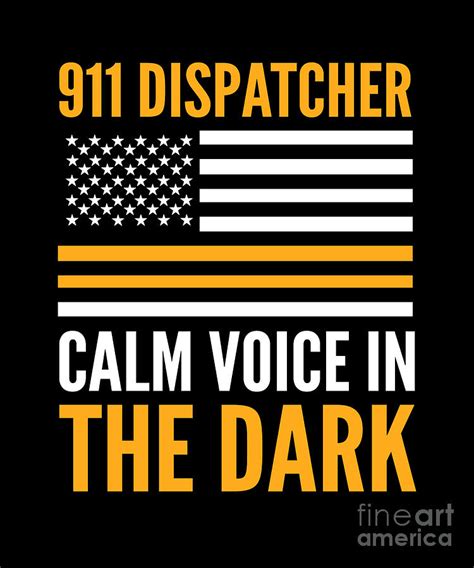 911 Dispatcher Calm Voice In The Dark 911 Dispatcher Digital Art By Alessandra Roth Pixels