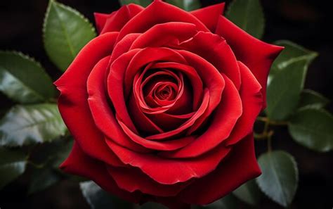 Premium AI Image | quotMacro Capture of a Red Rose on White Backgroundquot
