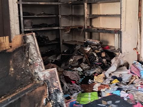 Fire Broke Out In Textile Shop Due To Short Circuit शॉर्ट सर्किट से