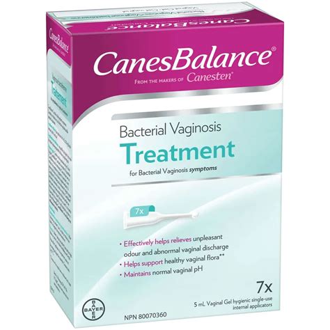 Canesten Canesbalance Bacterial Vaginosis Vaginal Gel Effective Relief