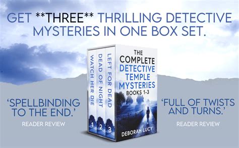 The Complete Detective Temple Mysteries Books 13 Three Addictive Crime