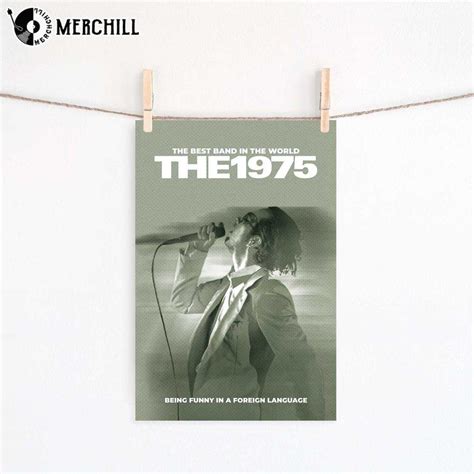 The 1975 Being Funny In A Foreign Language Poster The 1975 Gift Ideas