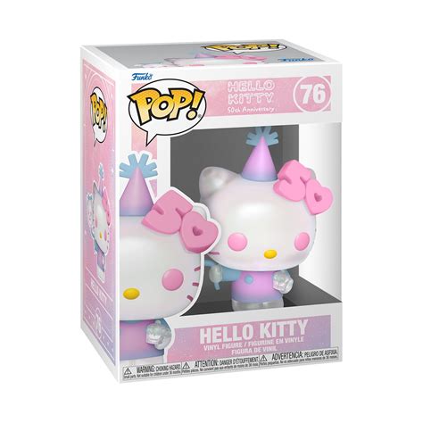 Funko Pop Sanrio Hello Kitty 50th Anniversary Hello Kitty With Balloons Toys