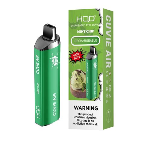 Hqd Cuvie Air Puffs Electronic Cigarette With