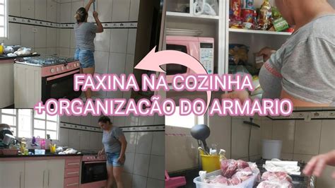 Faxina Completa Na Cozinha Mais Mostrei O Que Compramos No Mercado