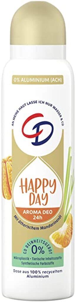 CD Aroma Deo-Spray Happy Day 150ml ab 0,90 € inkl. Prime-Versand