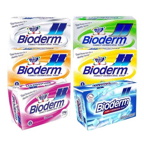 Bioderm Germicidal Soap All Variants 60g 90g 135g Shopee Philippines