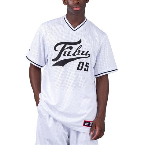 Fubu T Shirt Fubu Herren Fm232 004 3 Fubu Varsity Mesh Tee 1 Tlg