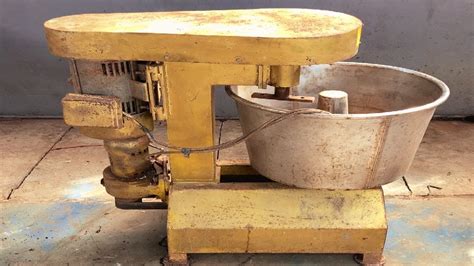 The Biggest Industrial Dough Mixer Restoration Restores And Reuse