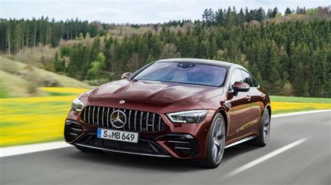 The 2022 Mercedes Amg Gt 4 Door Coupe Looks Even Cooler Cnet