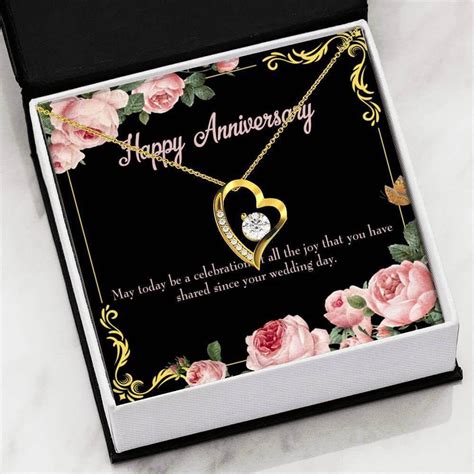 Wedding Anniversary Wishes To Wife Love Necklace Marriage Anniversary ...