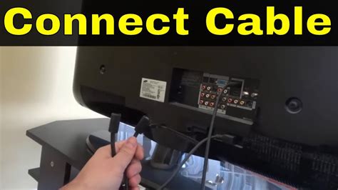 How To Connect Vizio Tv To Cable Box