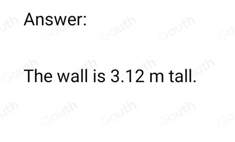 Solved 12 A 12 Meter Ladder Is Inclined Against A Brick Wall At An