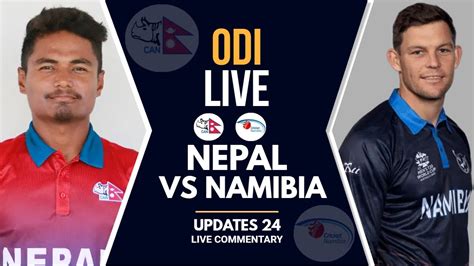 NEPAL VS NAMIBIA WORLD CRICKET LEAGUE 2 LIVE MATCH NEPAL VS NAMIBIA