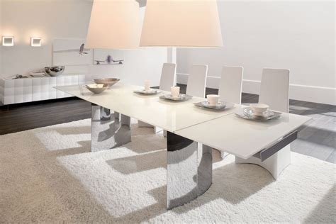 Mesa Extensible O Fija Con Tapa De Cristal Madera M Rmol O Cer Mica