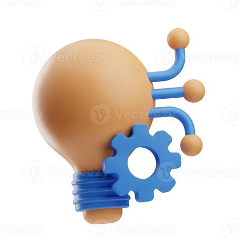 Technology Innovation Idea 3d Illustration 23956852 Png