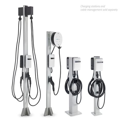 Commercial Ev Charger Pedestal Mount Evocharge Evse