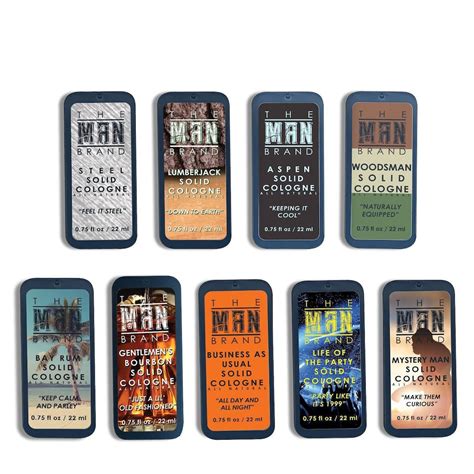 Solid Cologne Sets for Men Travel Size Natural Solid Mens Cologne Men's ...