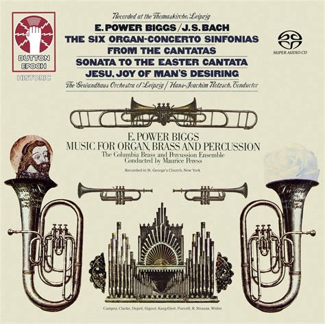 E Power Biggs Music For Organ Brass And Percussion The Six Organ