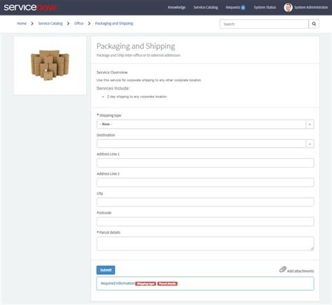 Service Catalog Request Fulfillment — Servicenow Elite