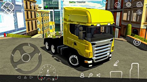 Scania Kamyon Sürüş Drift Simülatör Oyunu Car Parking Multiplayer