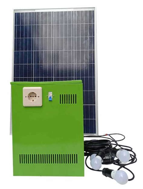 Solar Home System W Genset Tenaga Surya W Bes