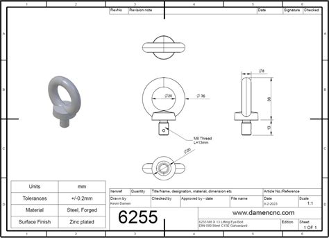 Eye Bolt Lifting Capacity Chart Infoupdate Org