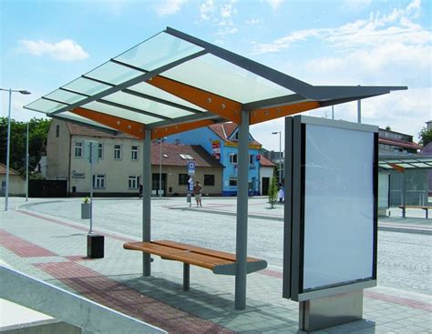 Автобусные остановки из поликарбоната.
