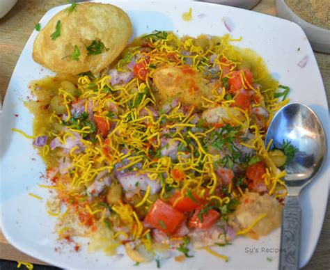 Su's Recipes: Masala Puri Chaat - Bangalore Special