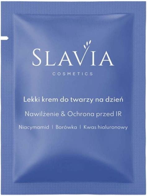 Krem do twarzy Slavia Cosmetics Lekki Krem Do Twarzy Na Dzień