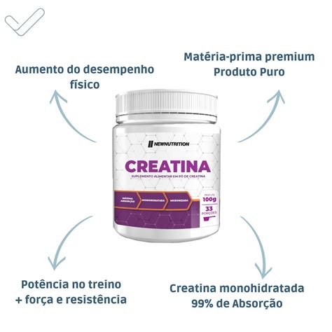 Creatina Monohidratada Micronizada 100g