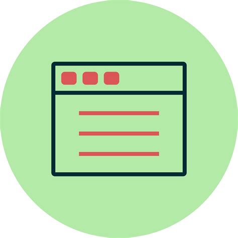 Web Page Icon 20942555 Vector Art at Vecteezy
