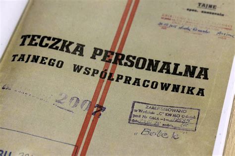 IPN udostępnił teczki TW Bolka Zobacz Wiadomości