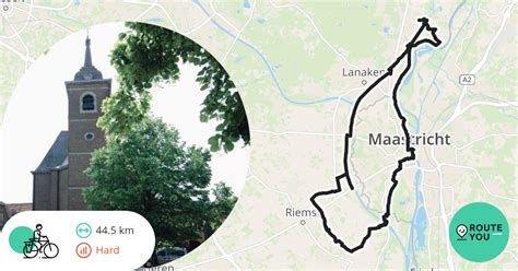 Rekem Langs Vroenhoven Kanne Pietersberg En Maastricht Km