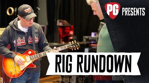 Rig Rundown Joe Bonamassa [2018] Youtube