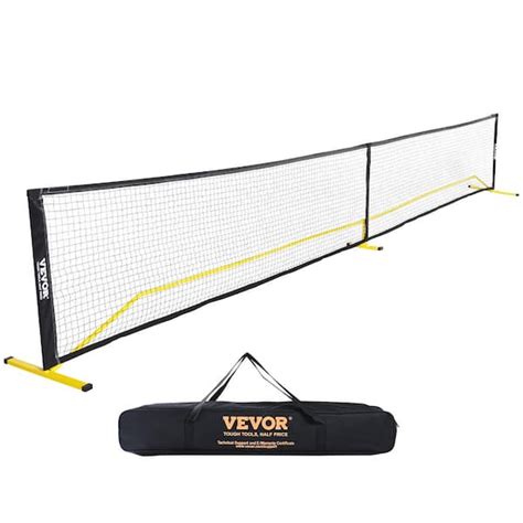 VEVOR Portable Pickleball Net System 22 Ft Regulation Size Net With