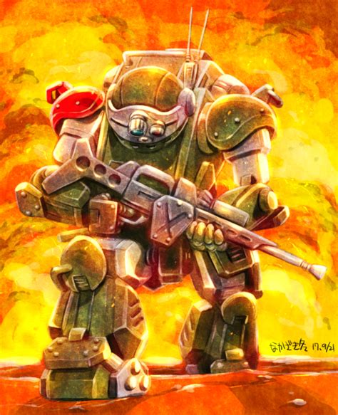 Scopedog Soukou Kihei Votoms Drawn By Nakazakitou Danbooru