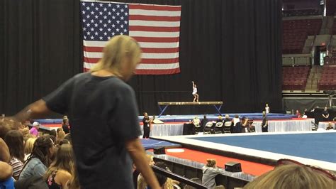 Autumn Reingold Hopes Championships 2018 Beam Youtube