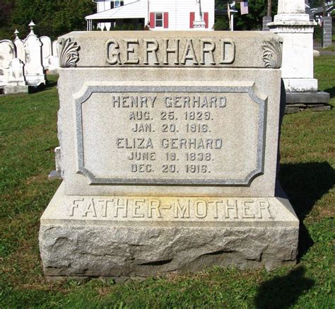 Henry Gerhard 1829 1916 Mémorial Find a Grave