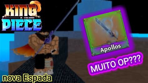 Showcase Da Nova Espadas Apollos King Legacy Youtube