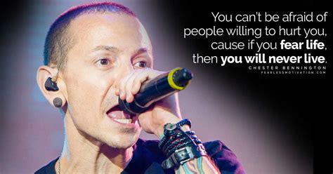 16 Chester Bennington Quotes Working Through The Pain On Depression