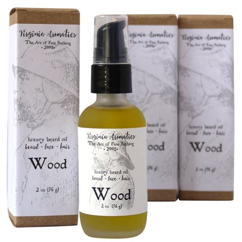 Beard Oil Wood Virginia Aromatics