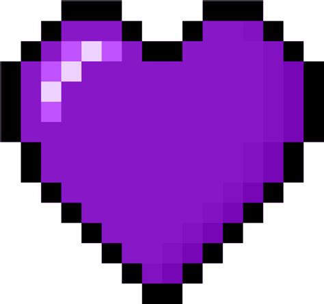 Free Minecraft Heart Png Images With Transparent Backgrounds