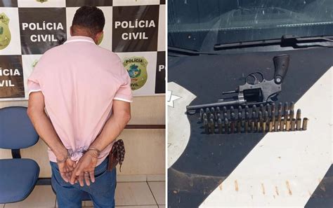 Homem é Preso Em Bar Suspeito De Colocar Arma Na Boca Da Ex Companheira