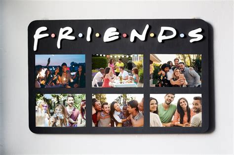 Friends Tv Show Picture Frame Friends Tv Show Ts For Etsy