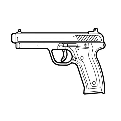 Glock Coloring Pages