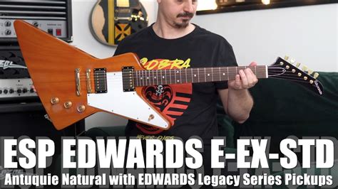 The Edwards E Ex Std Antique Natural Is A Made In Japan Alternative To